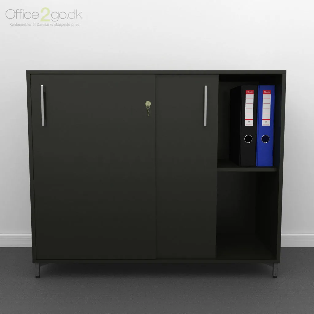 Choice 2x2 rum skydedørsskab - 100 cm bred - Billede 16