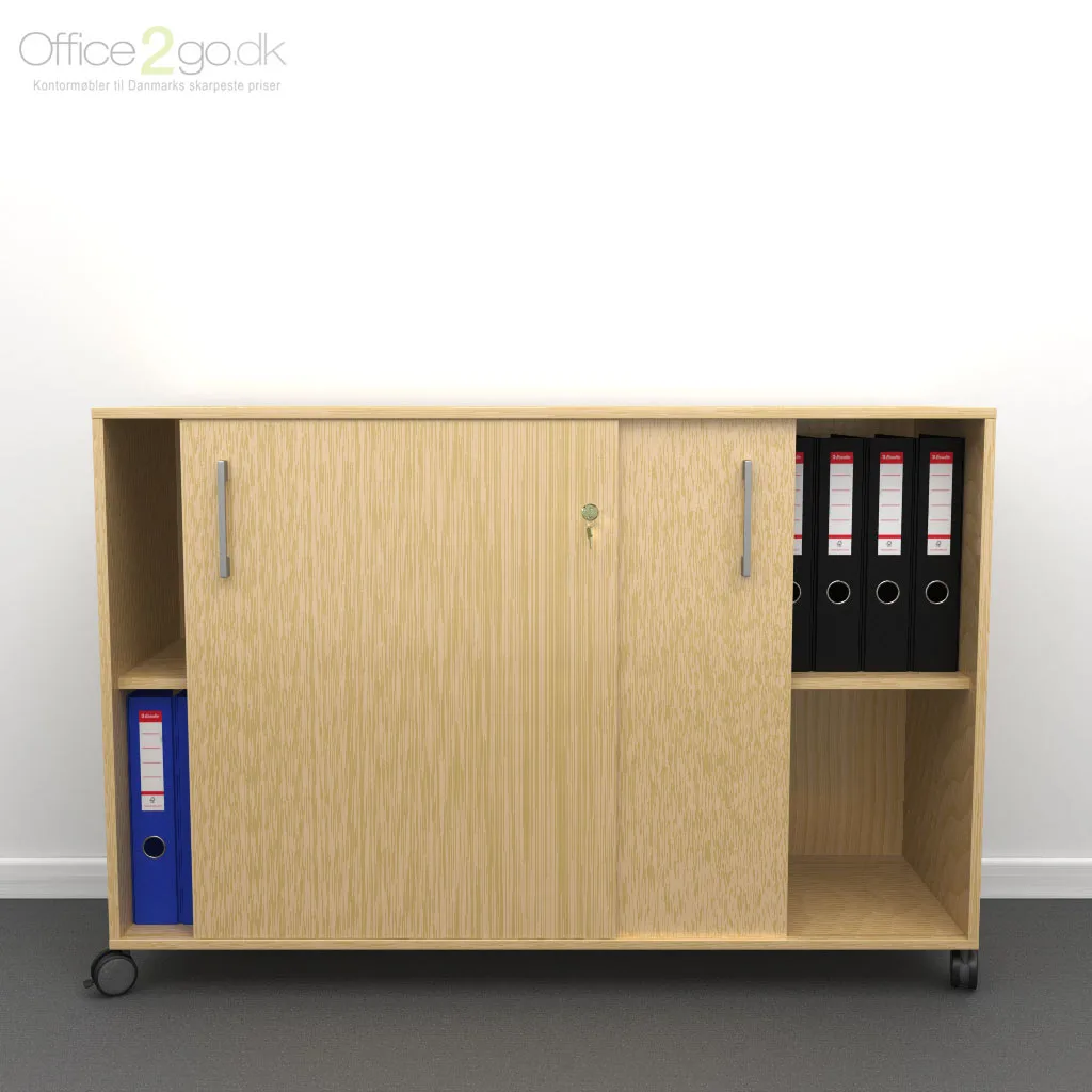 Choice 2x2 rum skydedørsskab - 120 cm bred - Billede 15