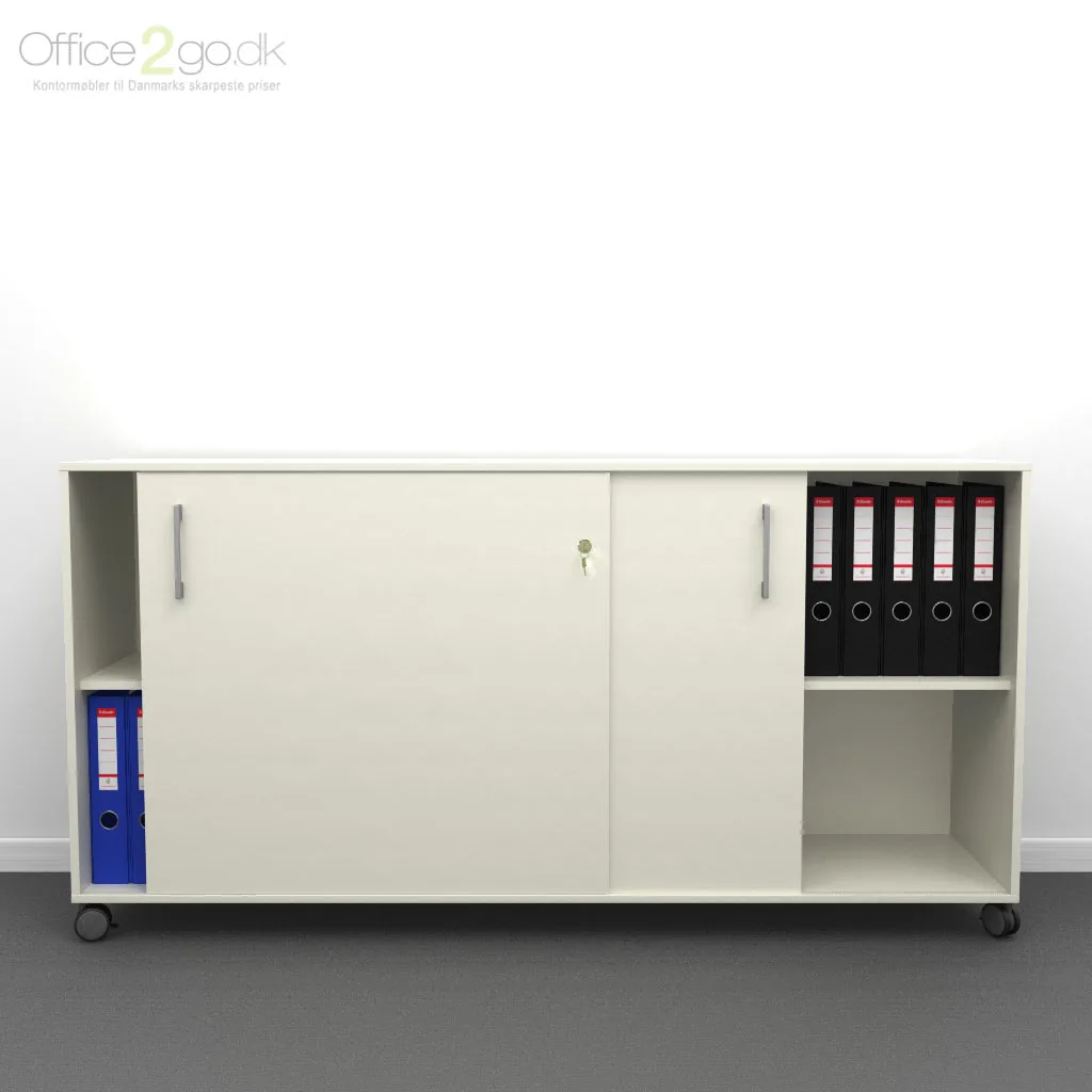 Choice 2x2 rum skydedørsskab - 160 cm bred - Billede 12