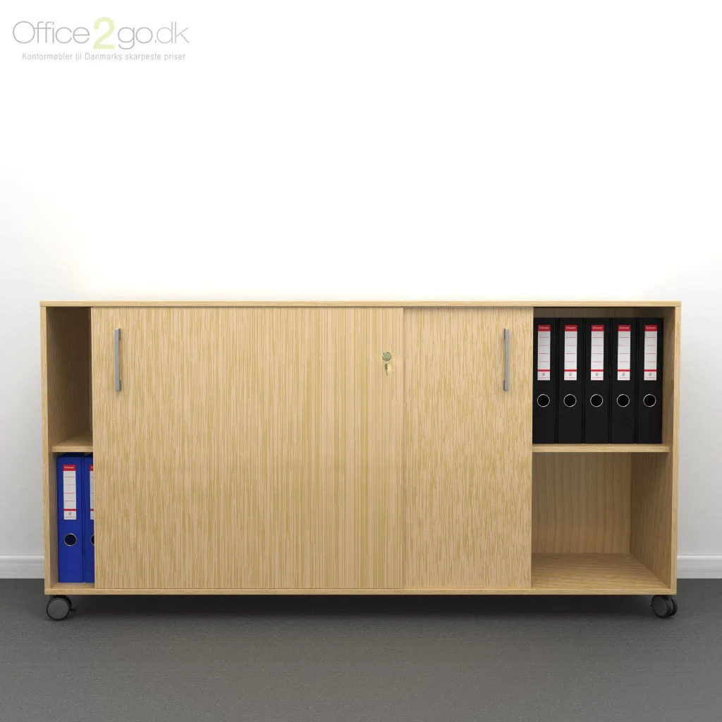 Choice 2x2 rum skydedørsskab - 160 cm bred - Billede 9