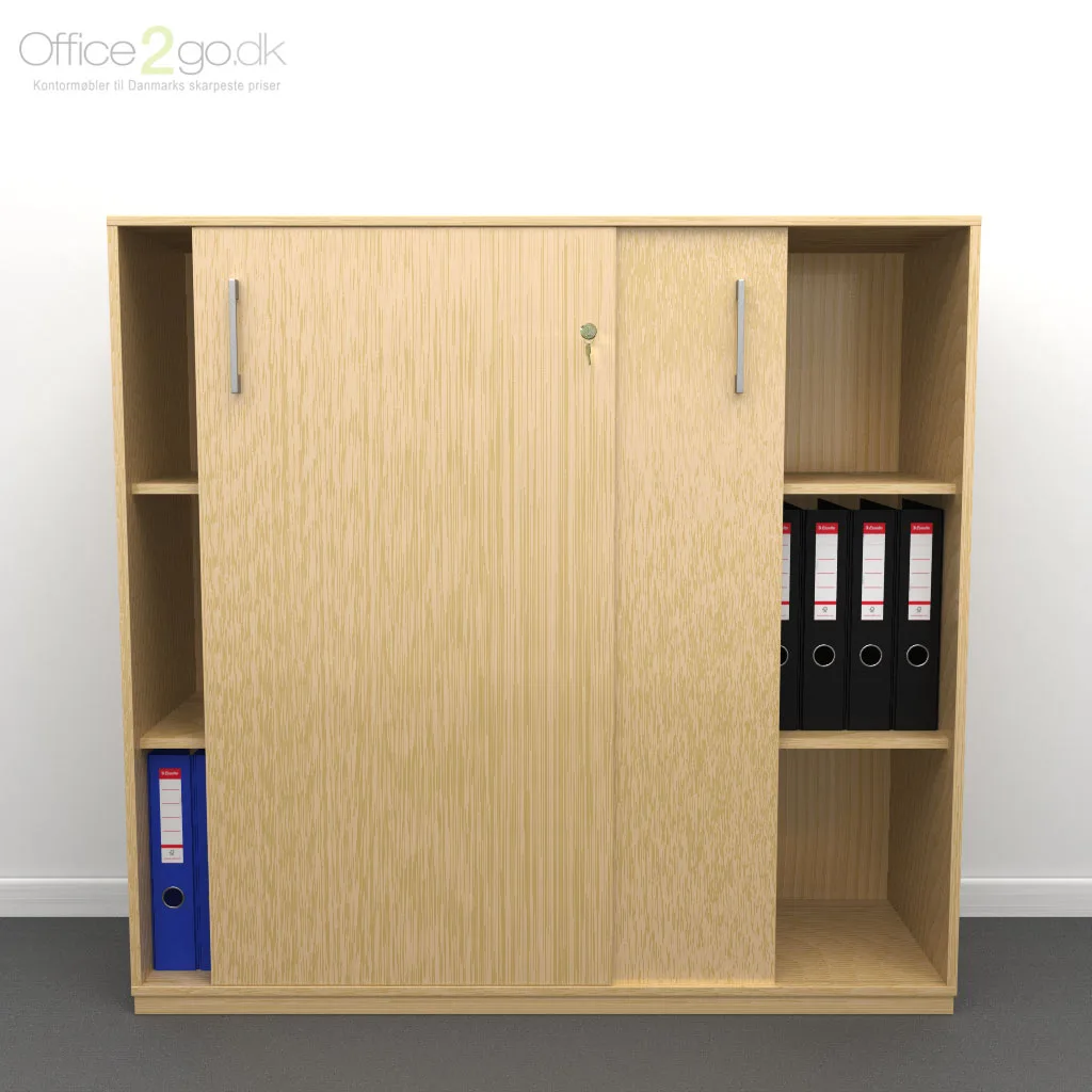 Choice 2x3 rum skydedørsskab - 120 cm bred - Billede 5