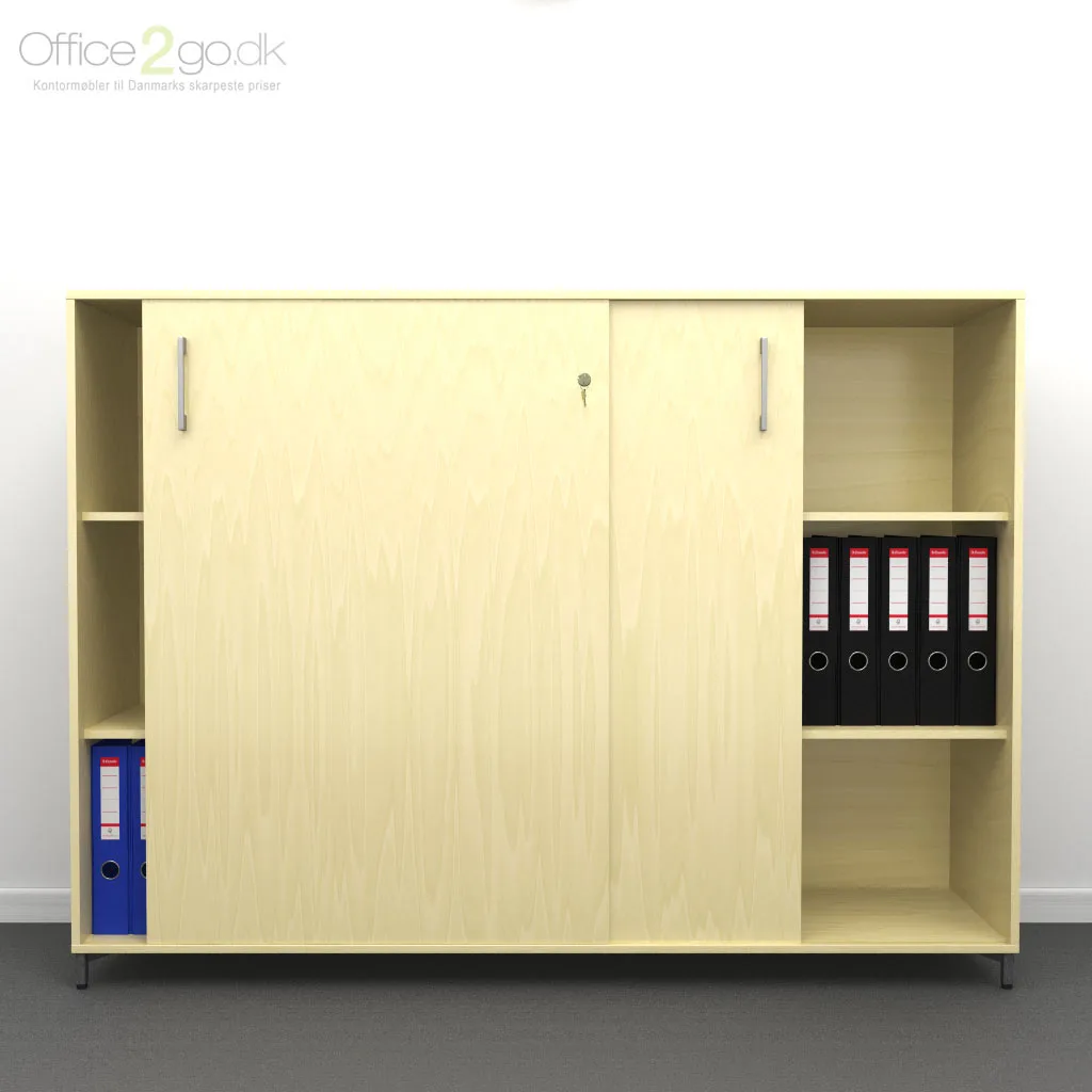 Choice 2x3 rum skydedørsskab - 160 cm bred - Billede 4
