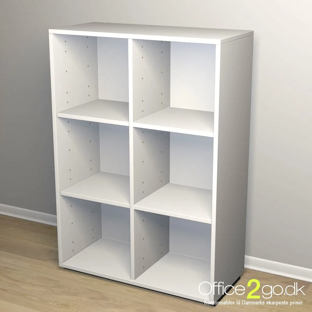Jive - 2*3 rums reol ECOLABEL