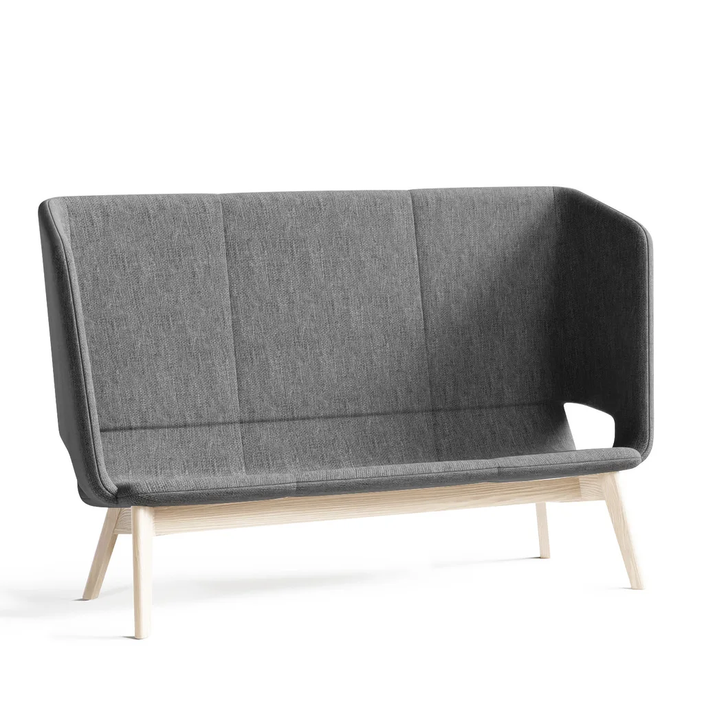 Twist & Sit Soft - 3 pers høj lounge sofa med ben - Billede 11
