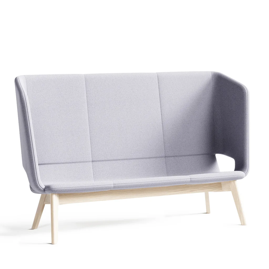 Twist & Sit Soft - 3 pers høj lounge sofa med ben - Billede 18