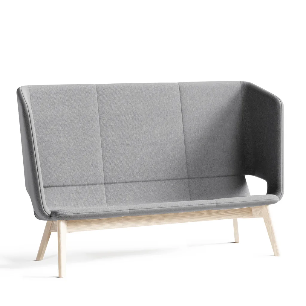 Twist & Sit Soft - 3 pers høj lounge sofa med ben - Billede 16