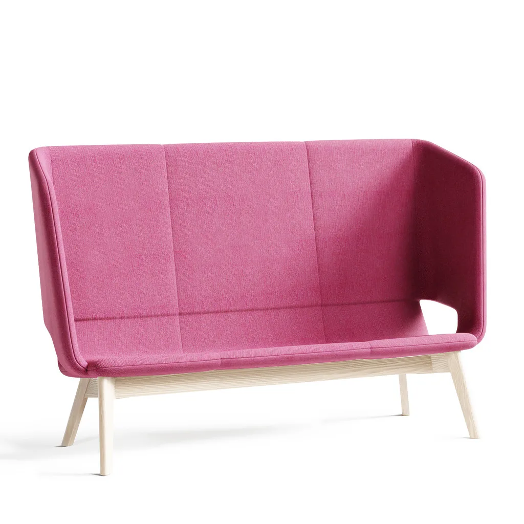 Twist & Sit Soft - 3 pers høj lounge sofa med ben - Billede 25