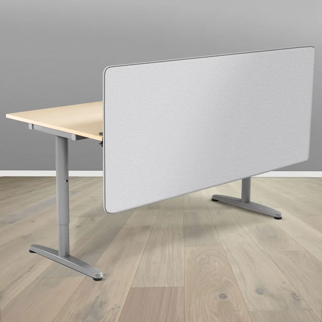 Lintex Frontmonteret Skrivebordskærm - 70 cm høj - Billede 6